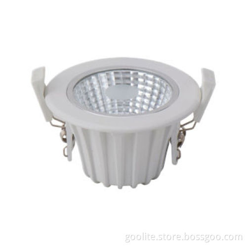 6W LED Downlight, COB Edison, cutout 78mm, CE Driver, 85 to 265V, 3-year Warranty